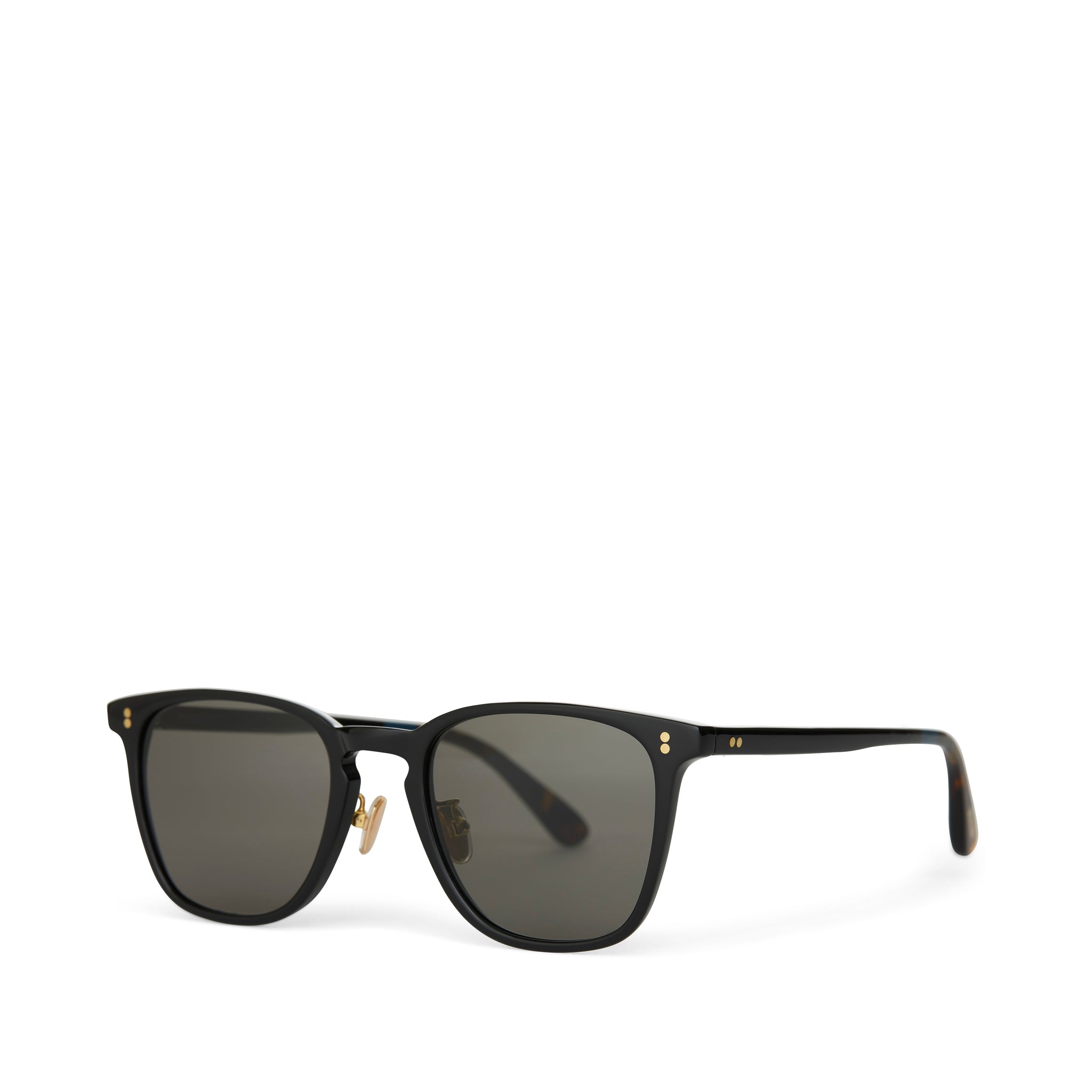 Emerson Black Handcrafted Sunglasses - Image 3