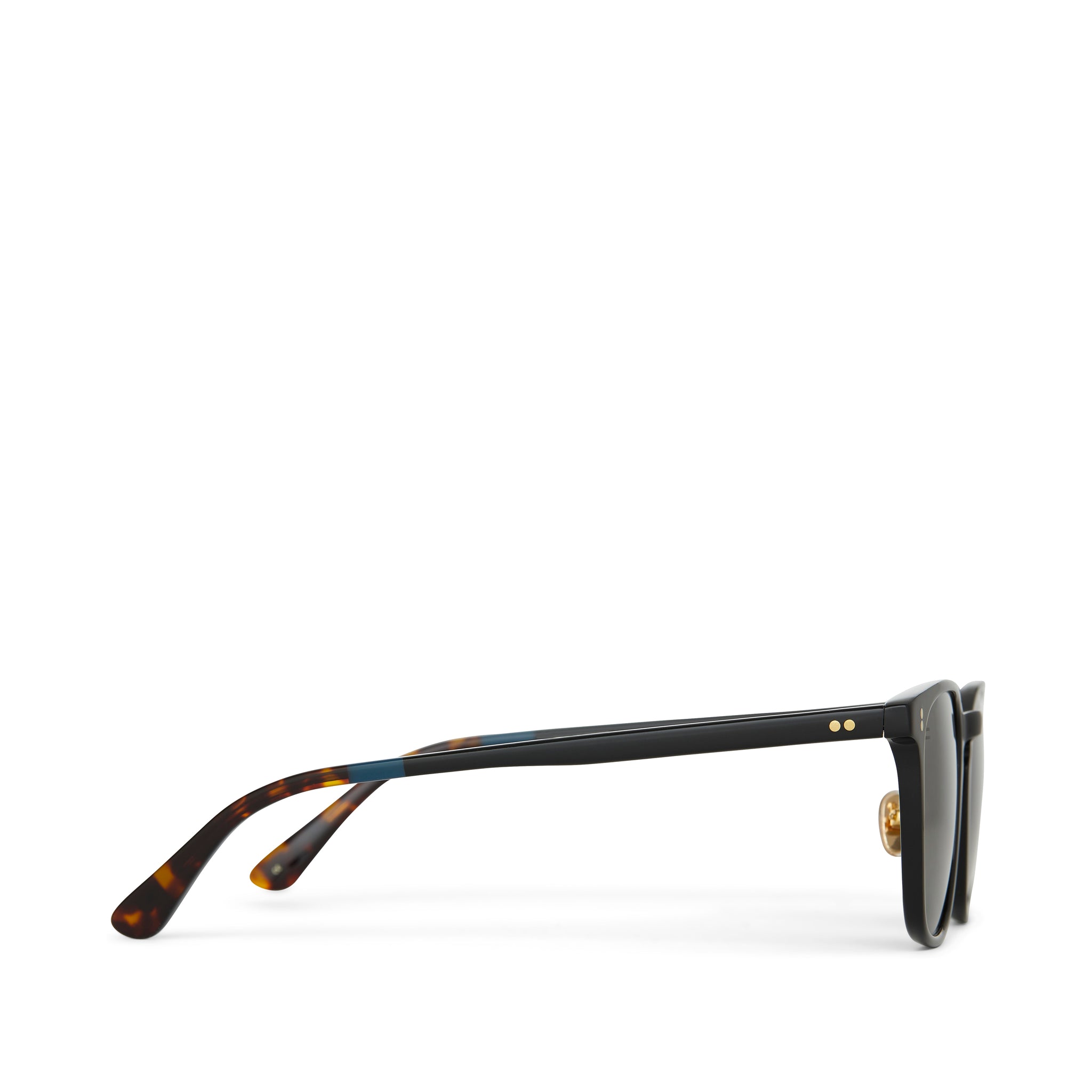 Emerson Black Handcrafted Sunglasses - Image 4