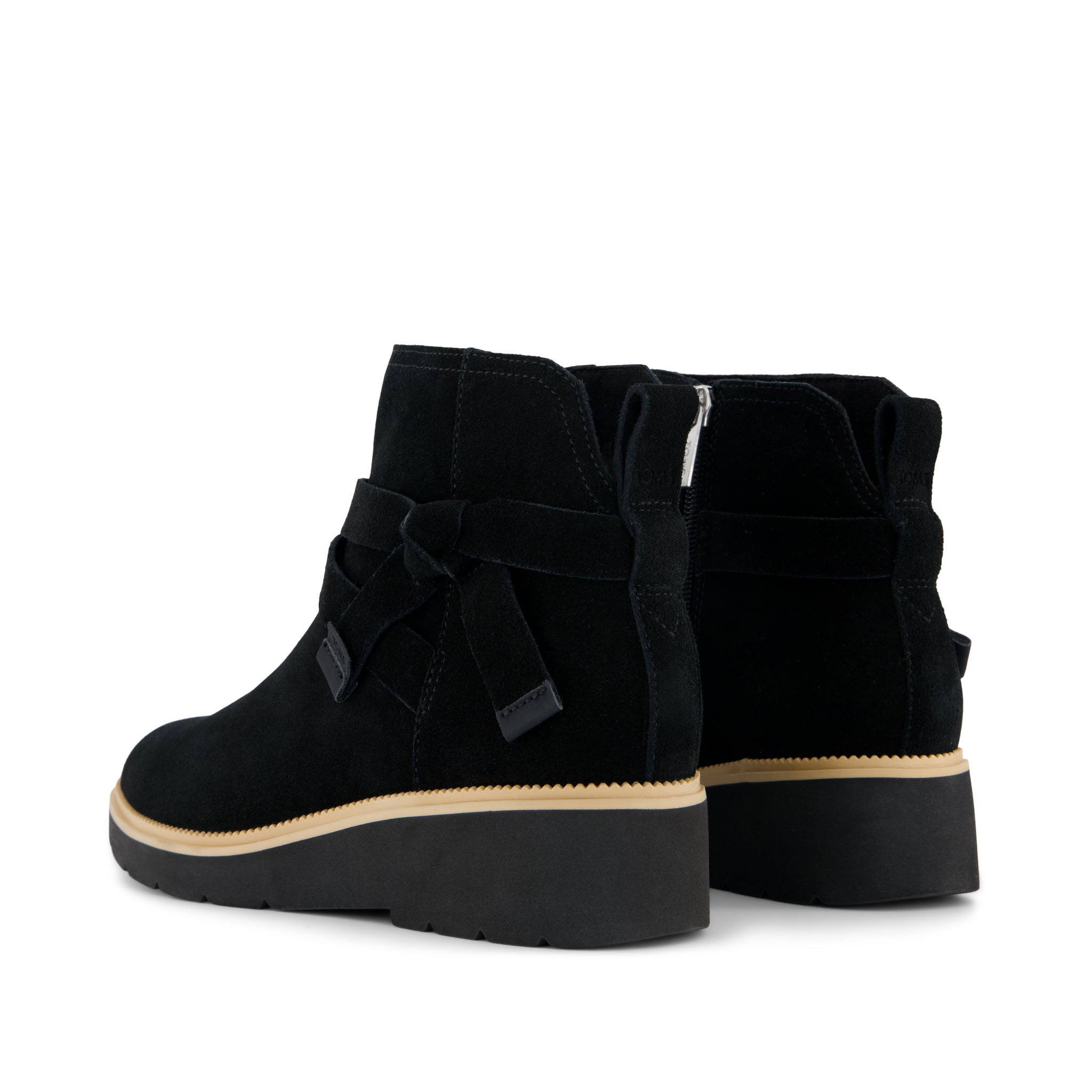Womens Marlow Boot Water Repellent Black Suede - Image 4