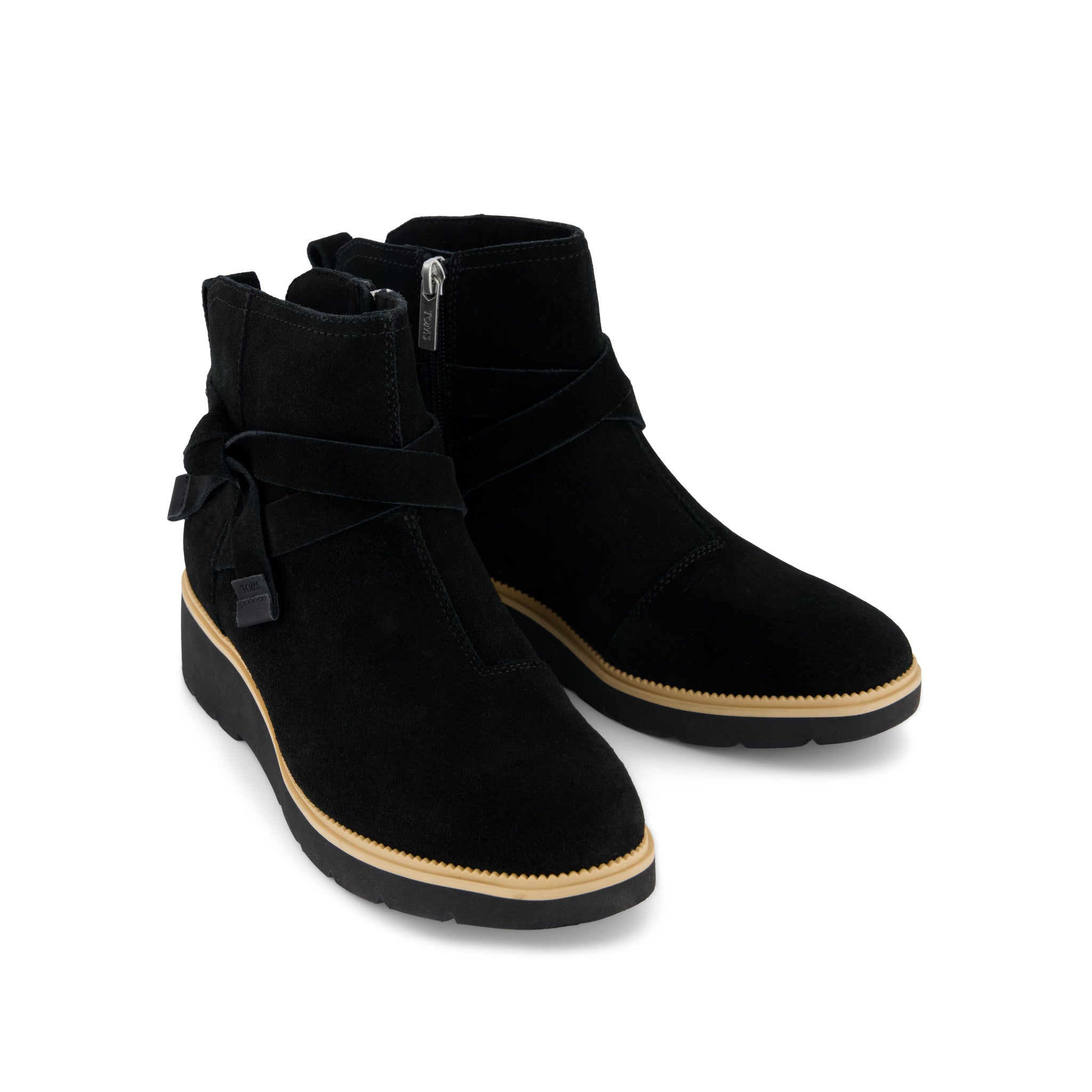 Womens Marlow Boot Water Repellent Black Suede - Image 3