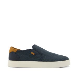 Mens Baja 2.0 Slip On Sneaker Dark Dusk Blue Mesh