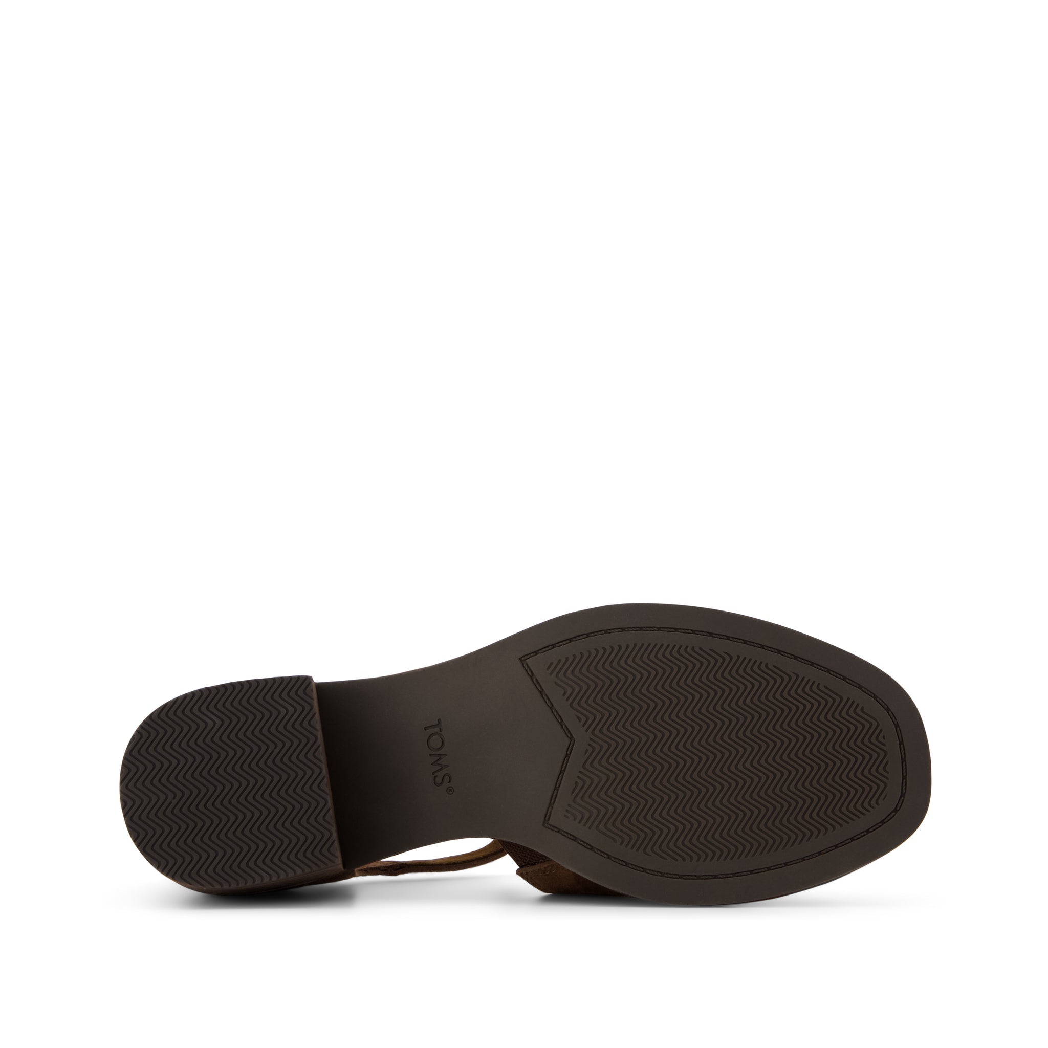 Womens Ines Heel Hot Cocoa Kid Suede - Image 5